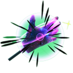 A purple galaxy-textured glove striking outward, the store icon for Galaxy Slap Glove [OP]